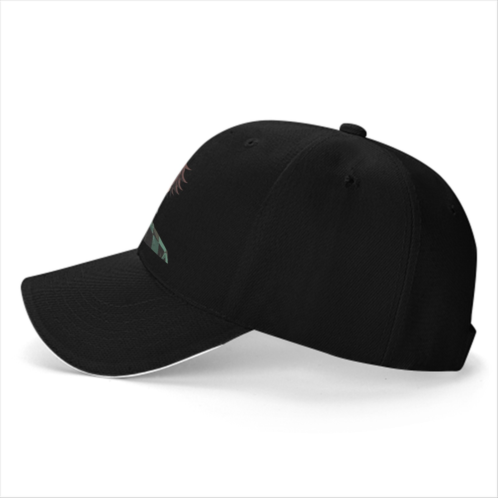Demon Slayer Tanjiro Kamado Printed Black Baseball Cap