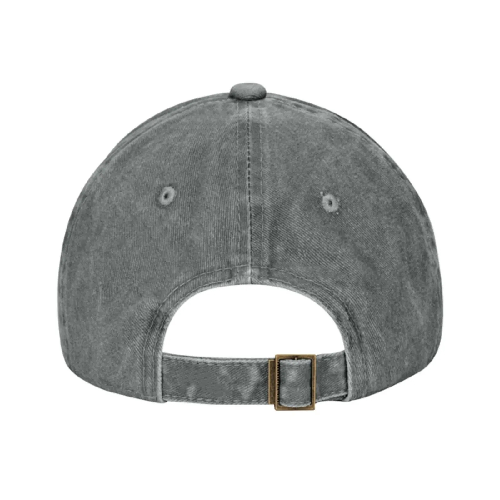 Washed Black Baseball Cap With Dinosaur Christmas Tree Print