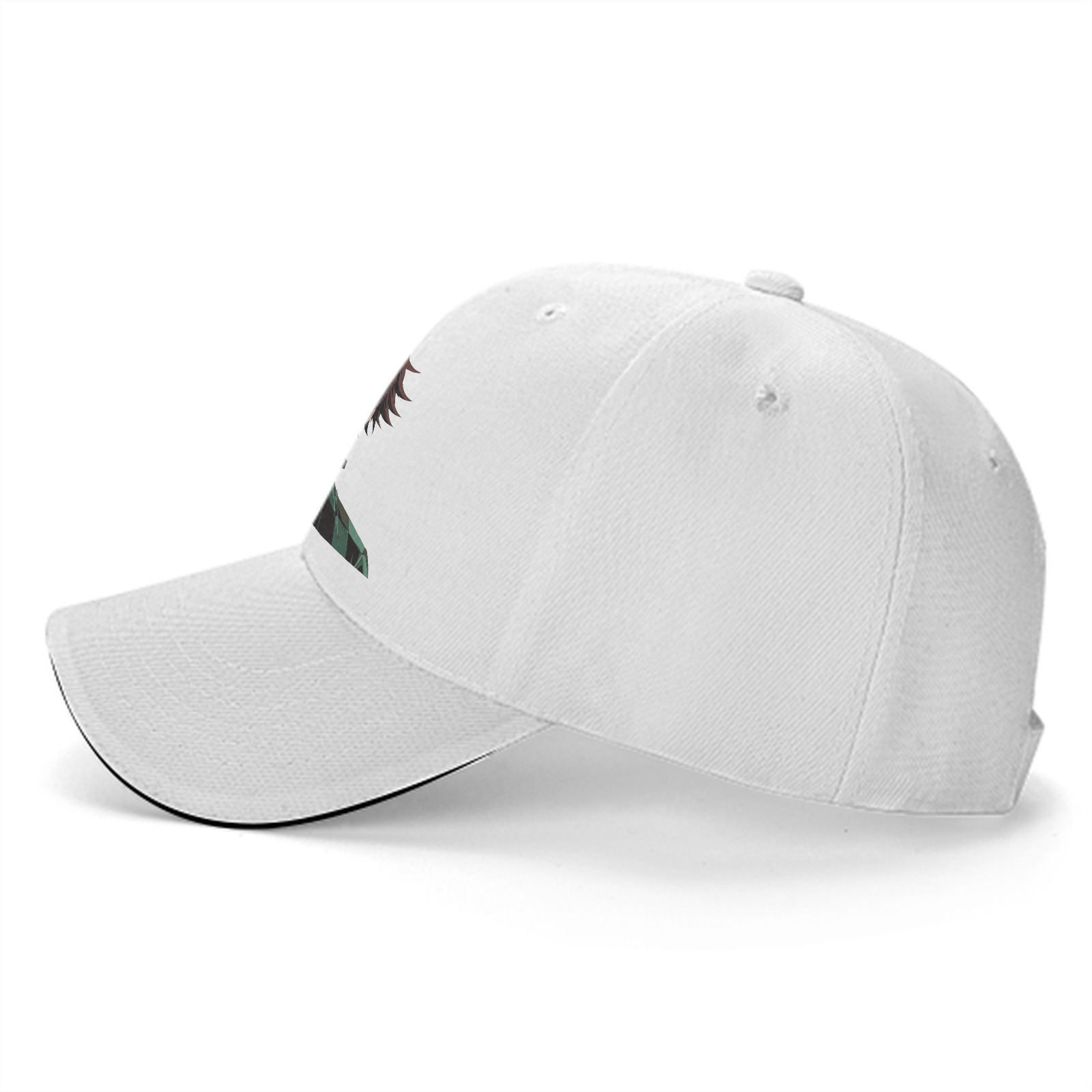 Demon Slayer Tanjiro Kamado Printed Black Baseball Cap