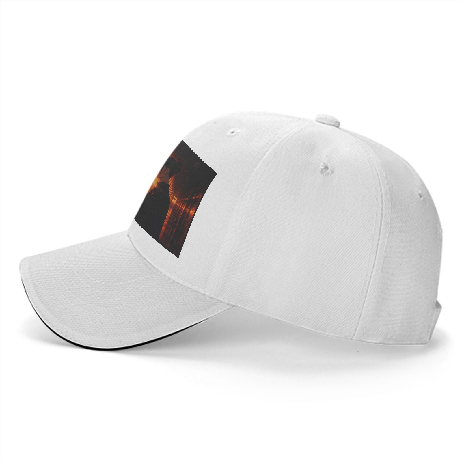 Jujutsu Kaisen Gojo Satoru & Geto Suguru Sunset Graphic Black Baseball Cap